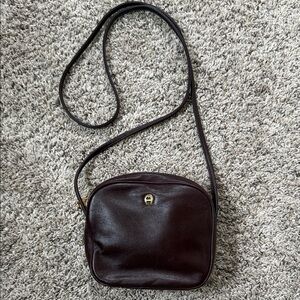Vintage 90’s Etienne Aigner Leather Crossbody Mini Camera Bag